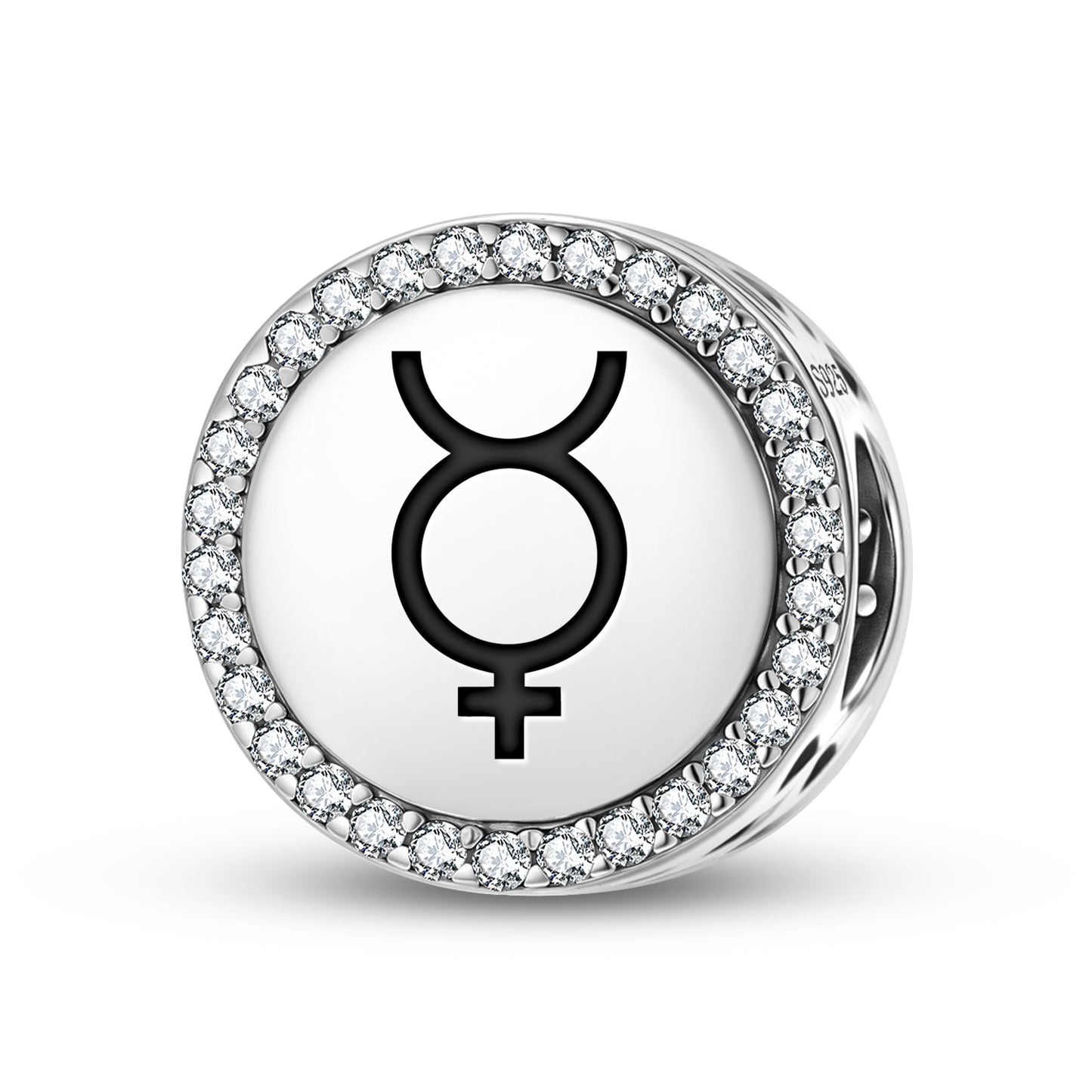 Mercury Alchemy Symbols Charm