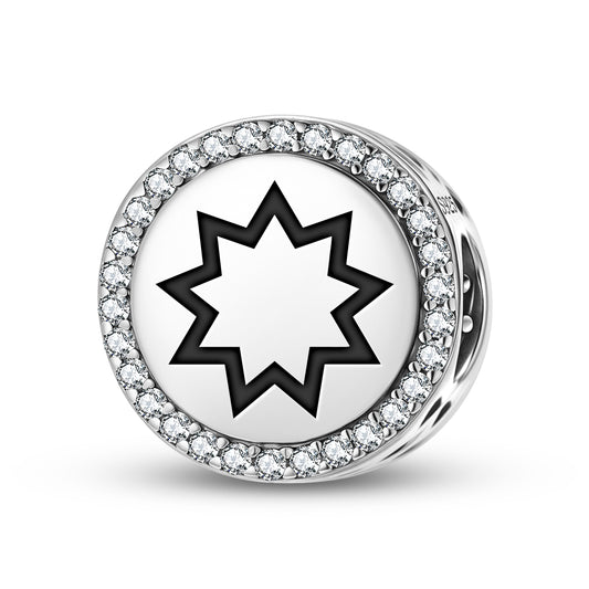 Bahai star Islam Symbols Charm