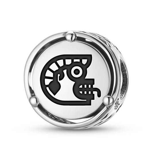 Ozomahtli Aztec Symbols Charm