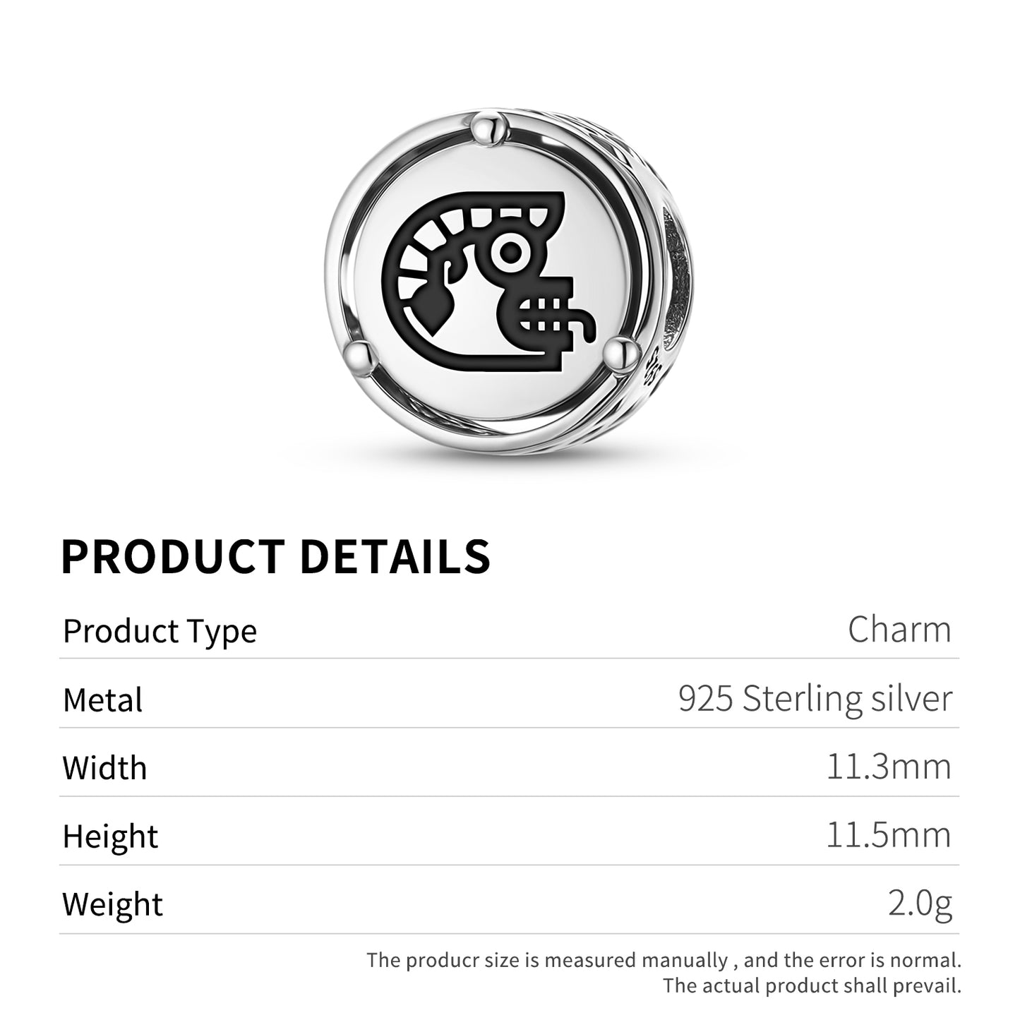 Ozomahtli Aztec Symbols Charm