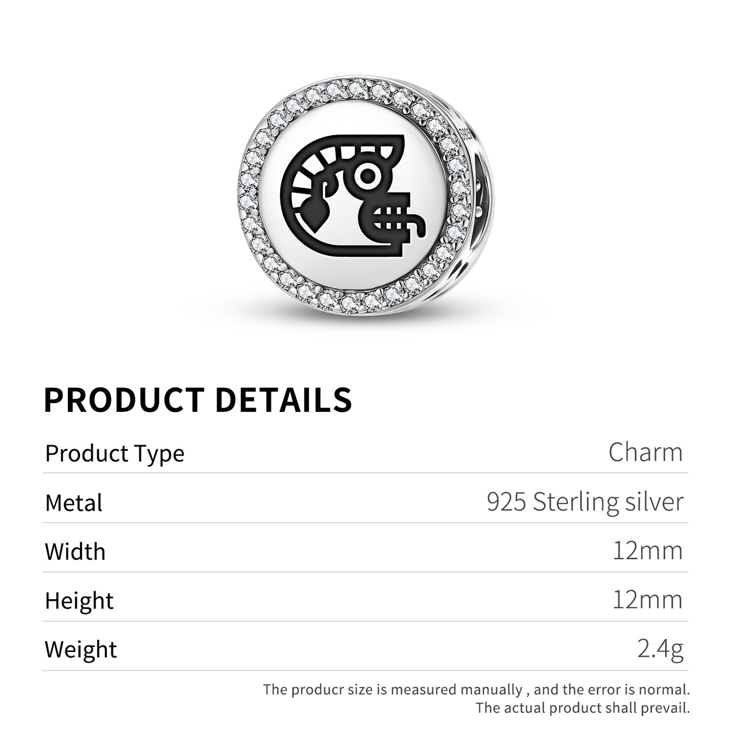 Ozomahtli Aztec Symbols Charm