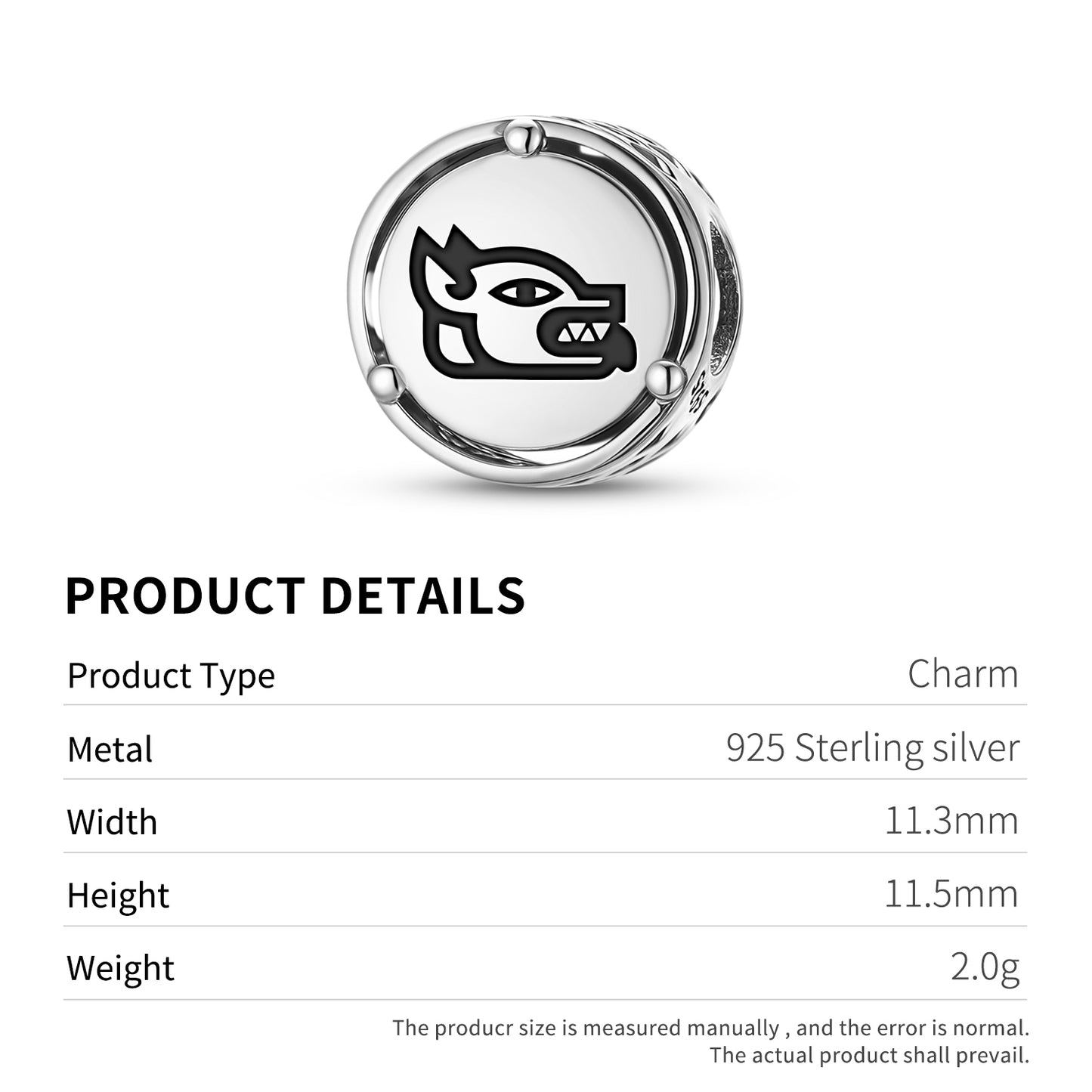Itzcuintli Aztec Symbols Charm