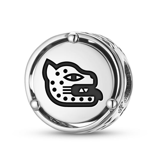 Ocelotl Aztec Symbols Charm