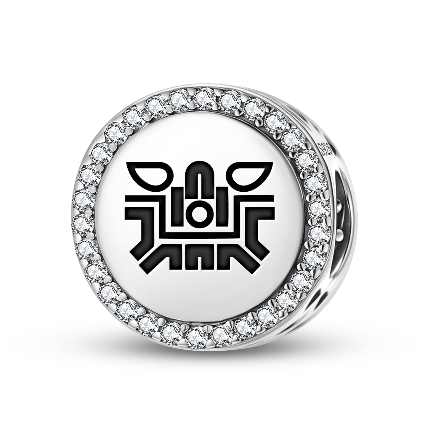 Atl Aztec Symbols Charm