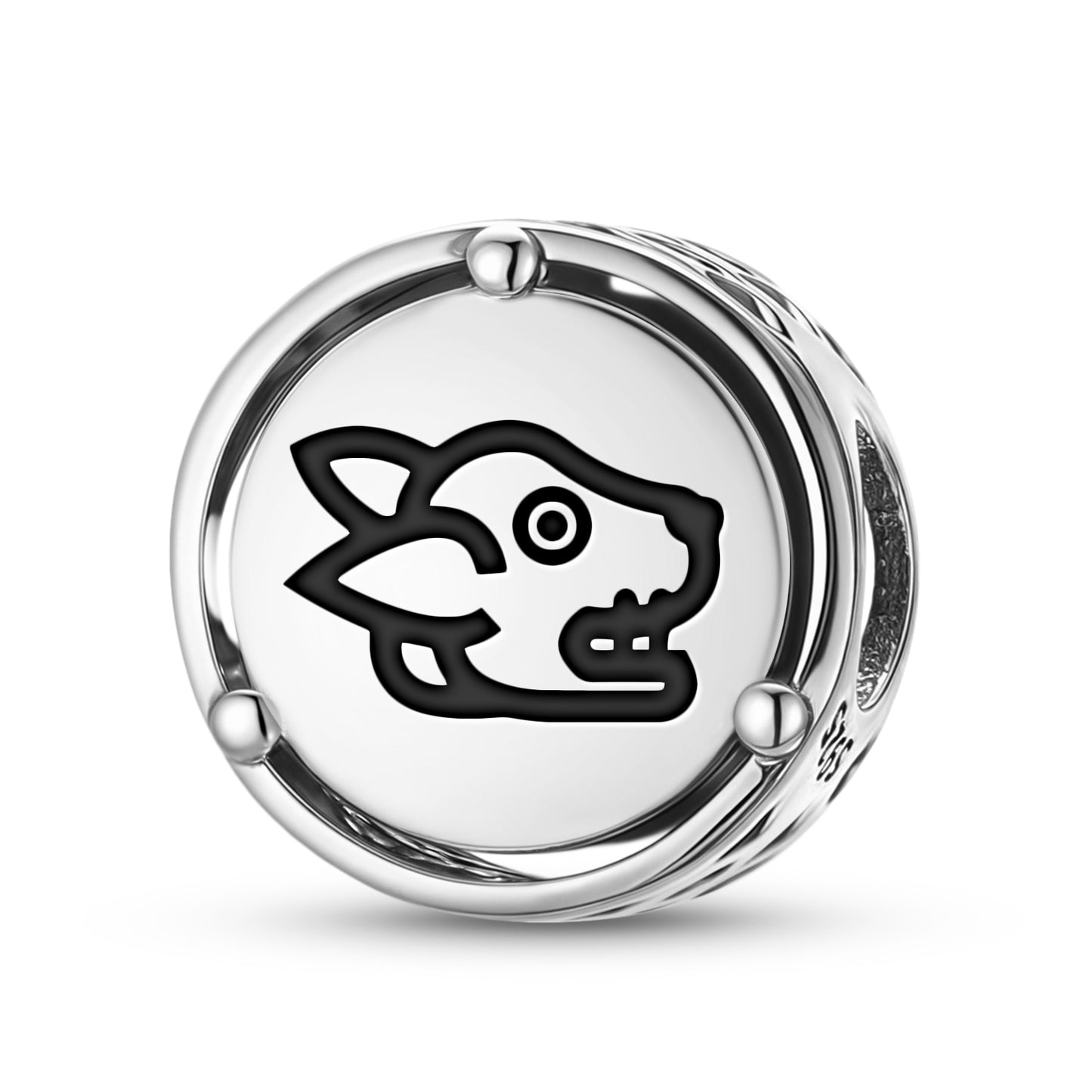 Tochtli Aztec Symbols Charm