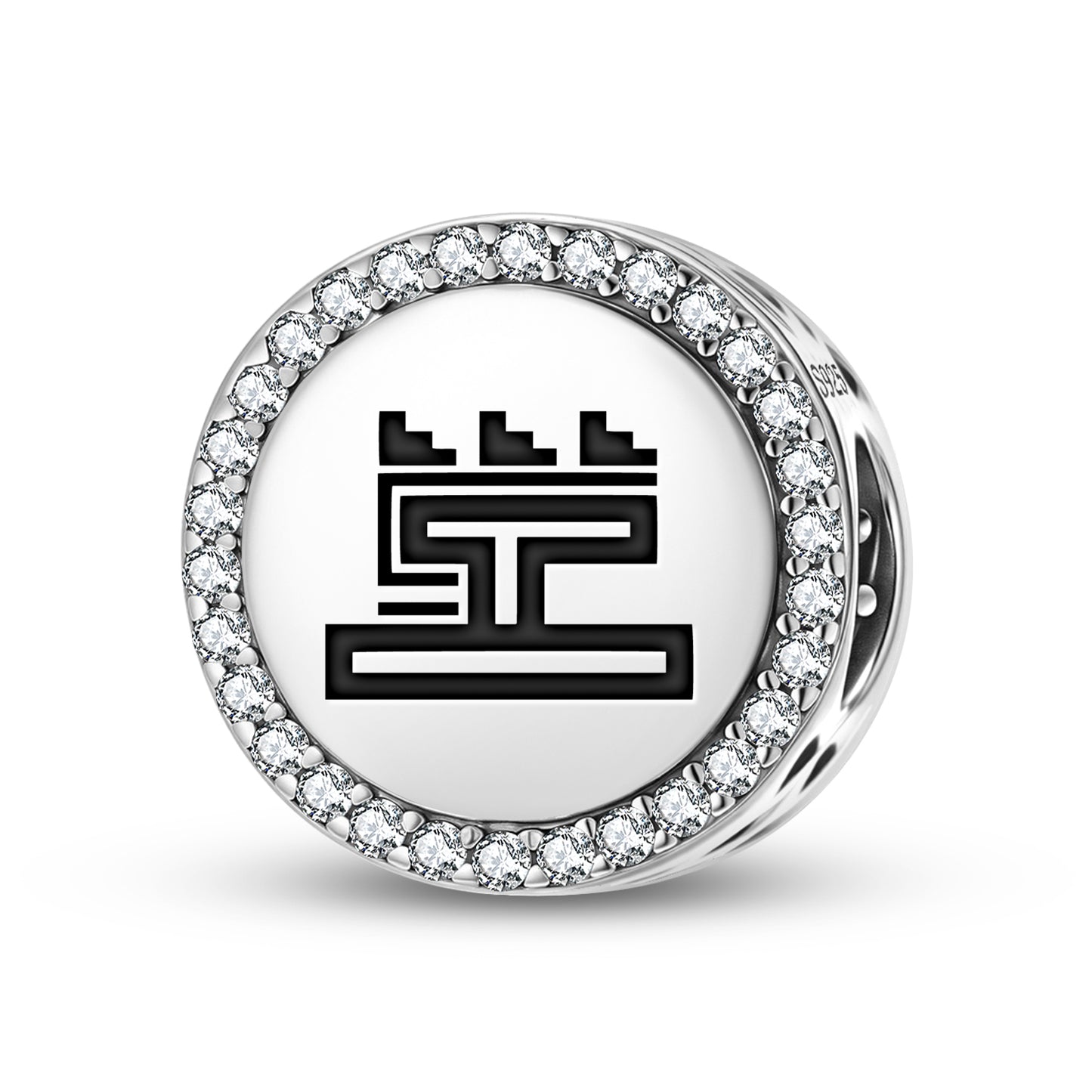 Calli Aztec Symbols Charm