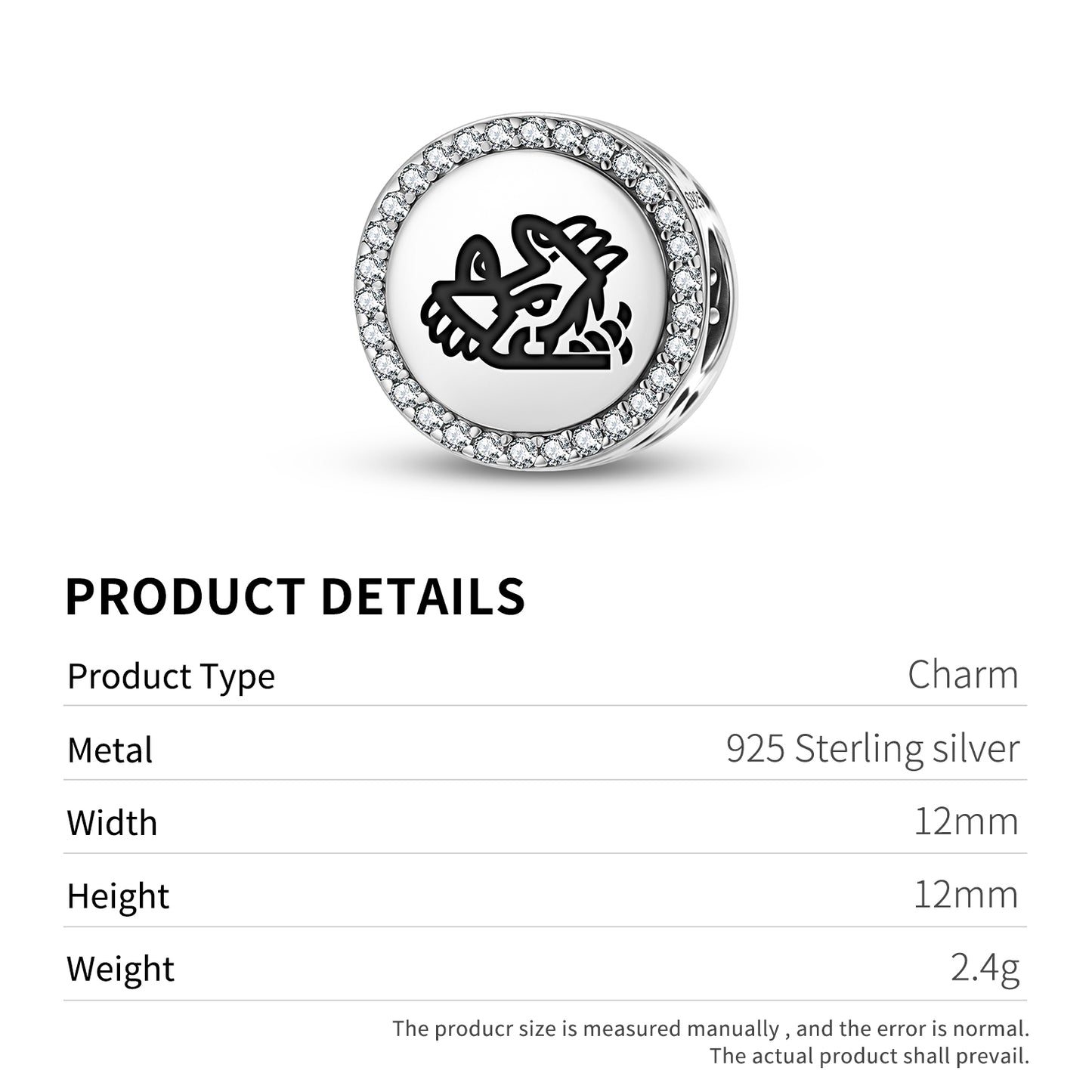 Cipactli Aztec Symbols Charm