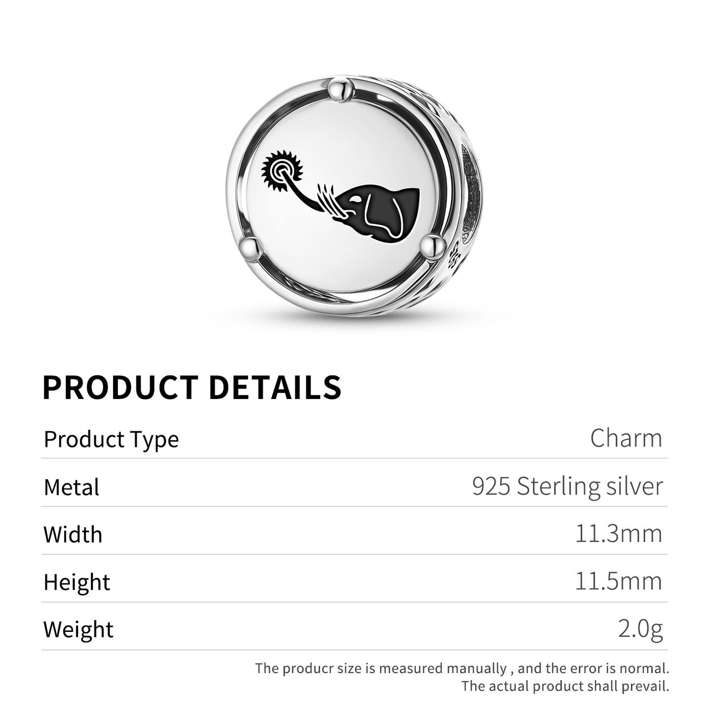 Airavarta – Six tusked Elephant Buddhist Symbols Charm