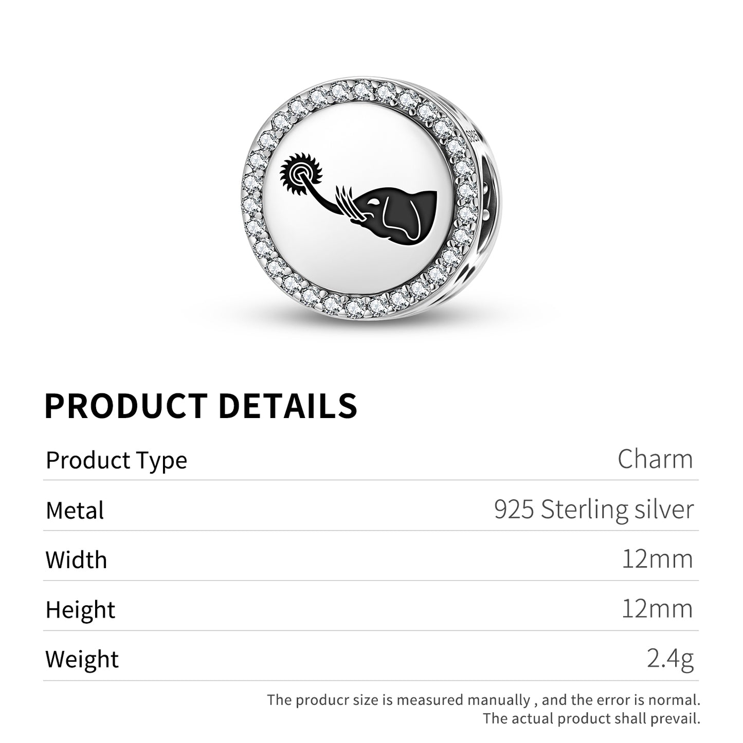 Airavarta – Six tusked Elephant Buddhist Symbols Charm