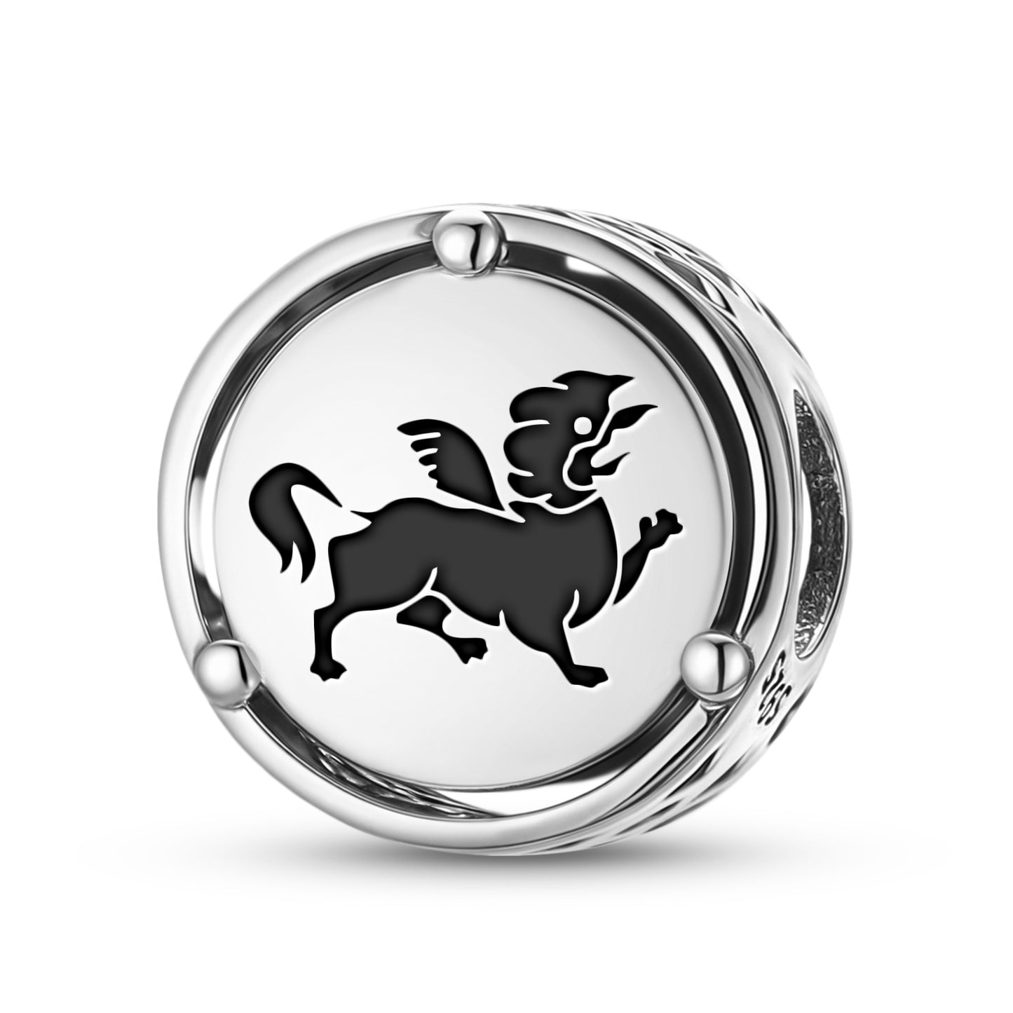 Garuda lion – The Three Victorious Creatures of Harmony Buddhist Symbols Charm