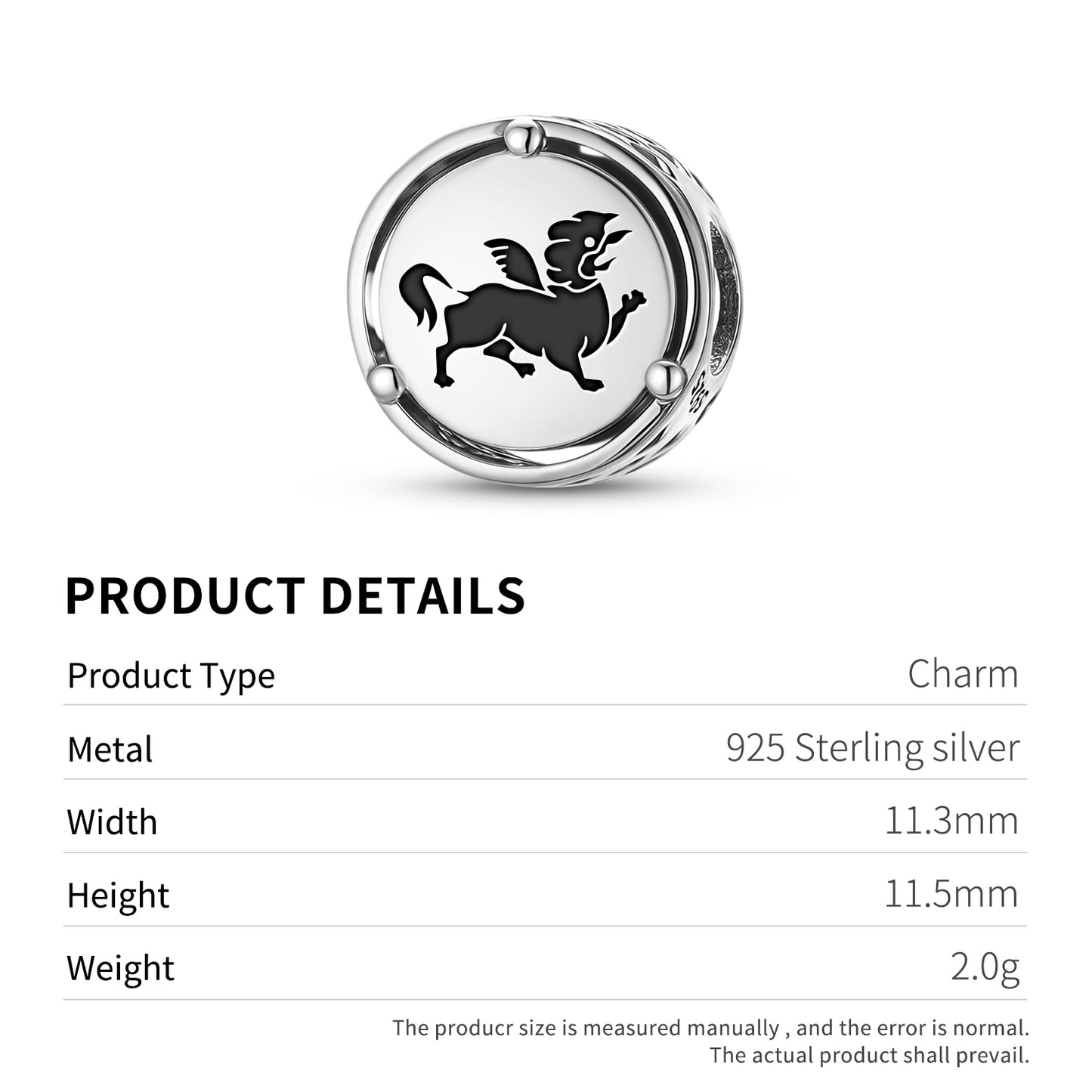 Garuda lion – The Three Victorious Creatures of Harmony Buddhist Symbols Charm