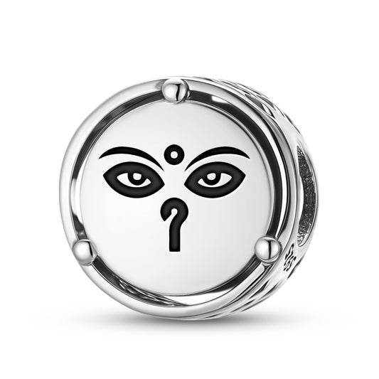 Buddha Eyes Buddhist Symbols Charm