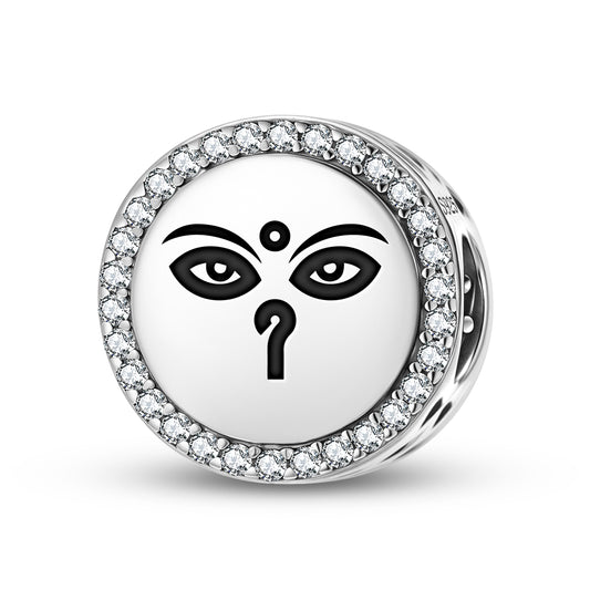 Buddha Eyes Buddhist Symbols Charm