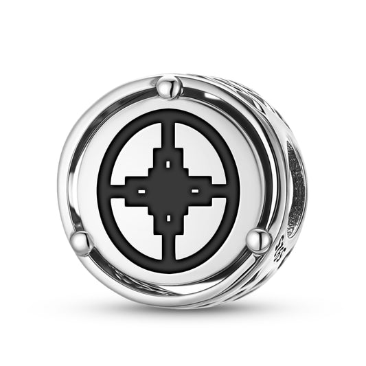 Dame Dame Adinkra Symbols Charm