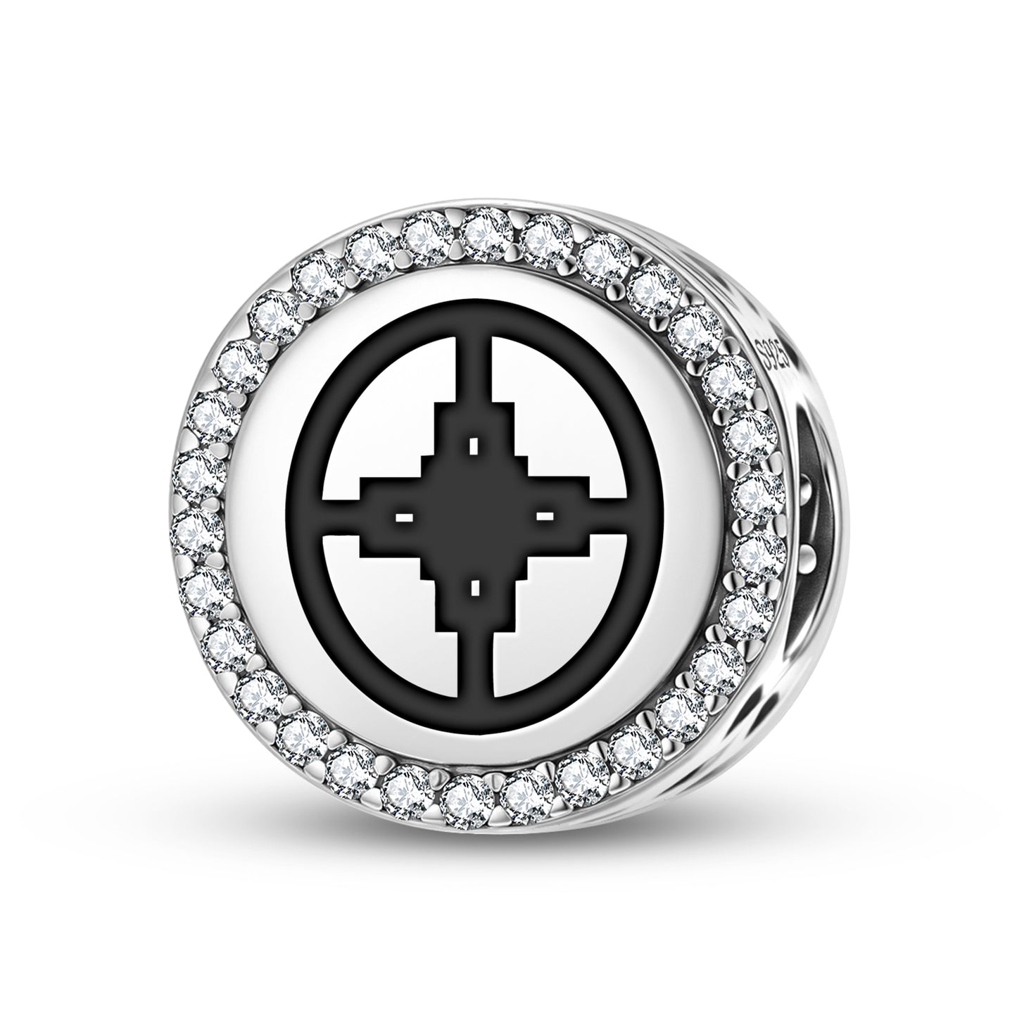 Dame Dame Adinkra Symbols Charm