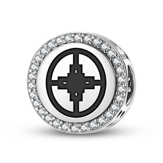 Dame Dame Adinkra Symbols Charm