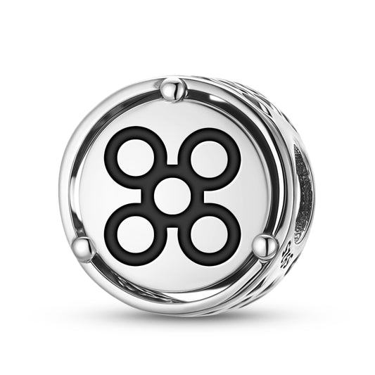 Mpuannum Adinkra Symbols Charm
