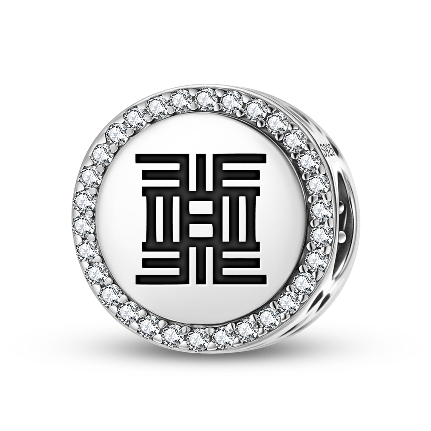 Nea Onnim Adinkra Symbols Charm