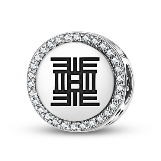 Nea Onnim Adinkra Symbols Charm