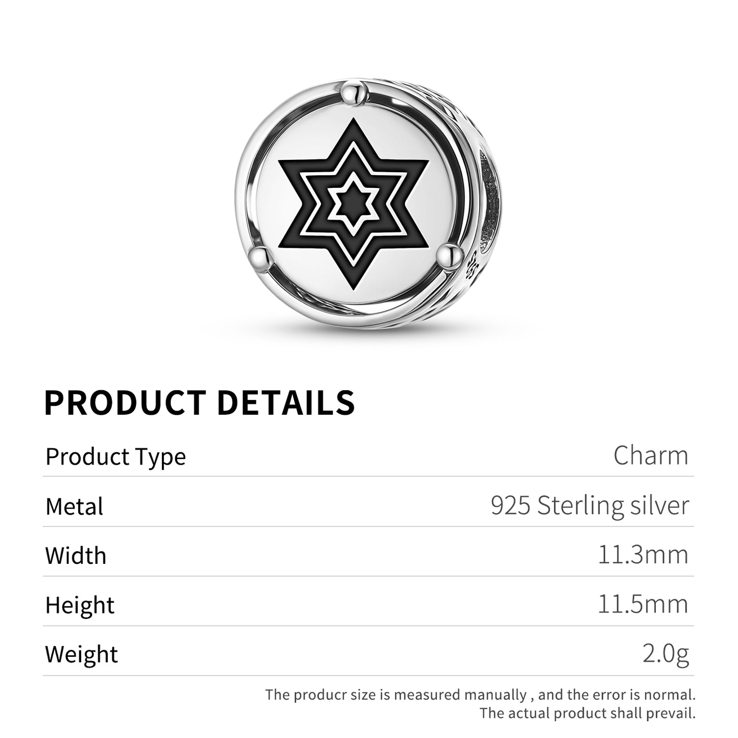 Menso Wo Kenten Adinkra Symbols Charm