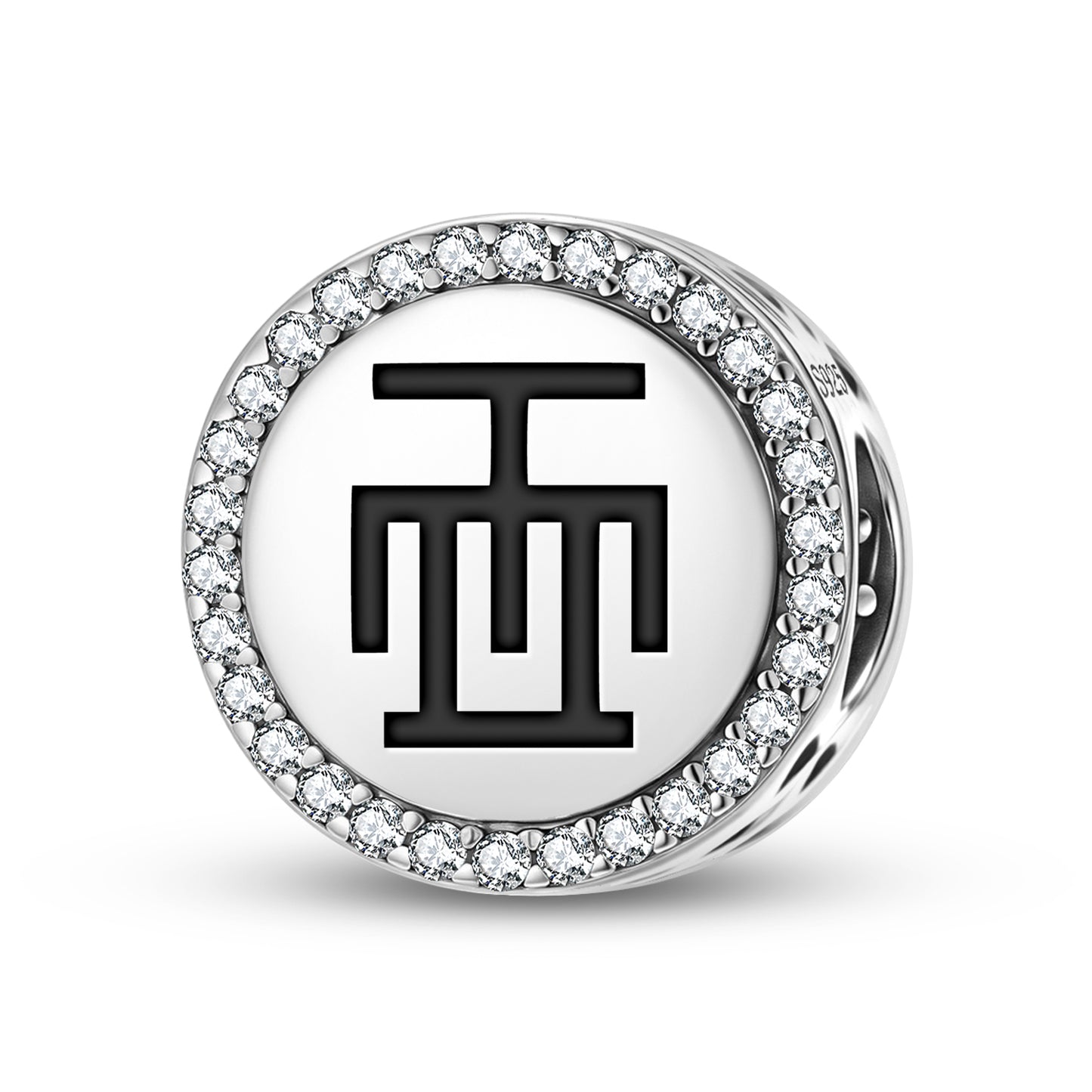 Hwehwemudua Adinkra Symbols Charm