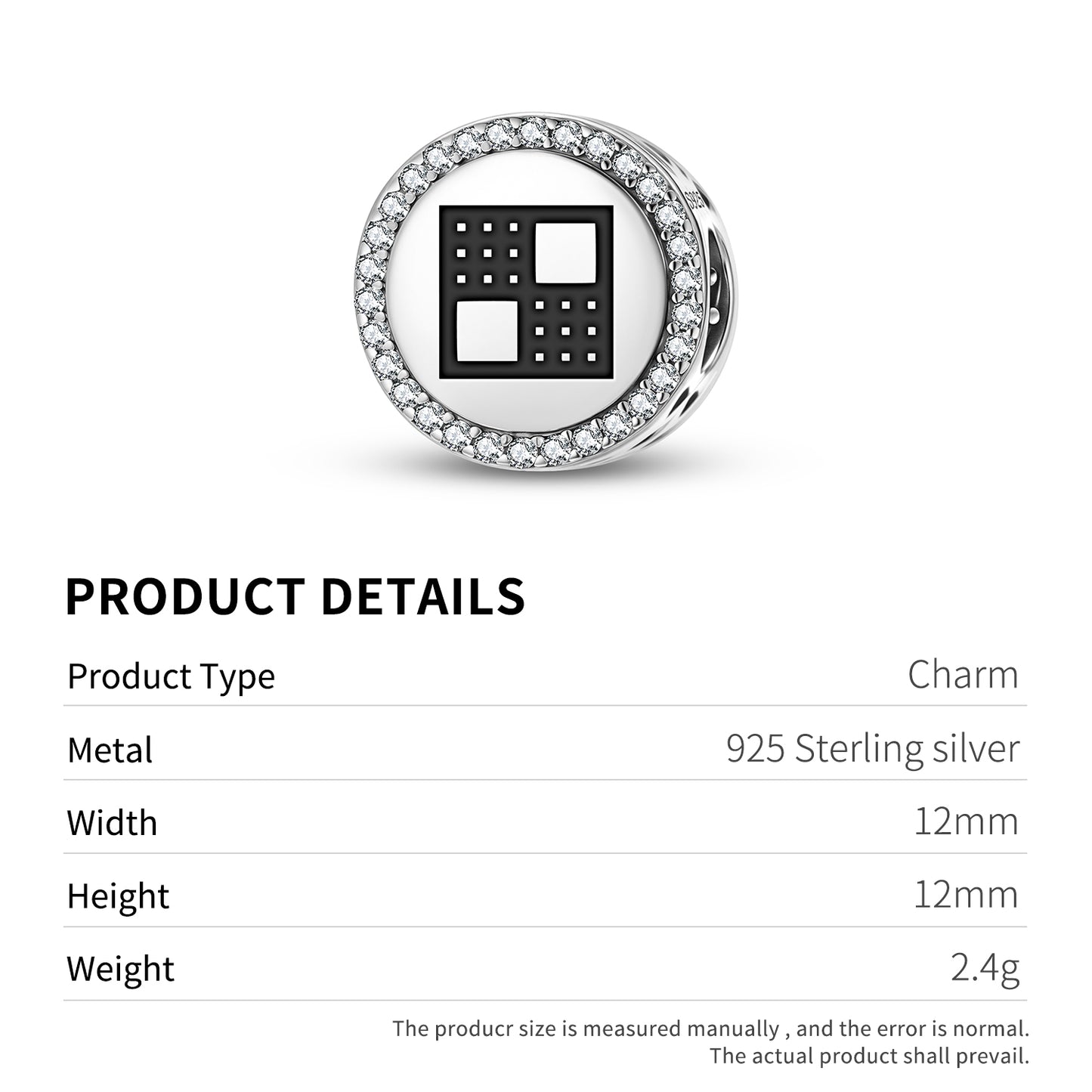 Kuronti ne Akwamu Adinkra Symbols Charm
