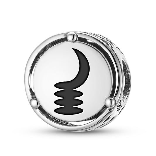 Akoben Adinkra Symbols Charm