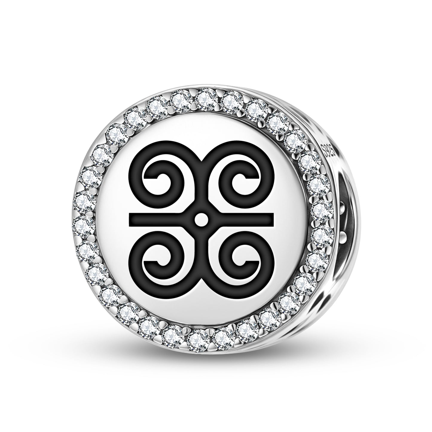 Dwannini Mmen Adinkra Symbols Charm