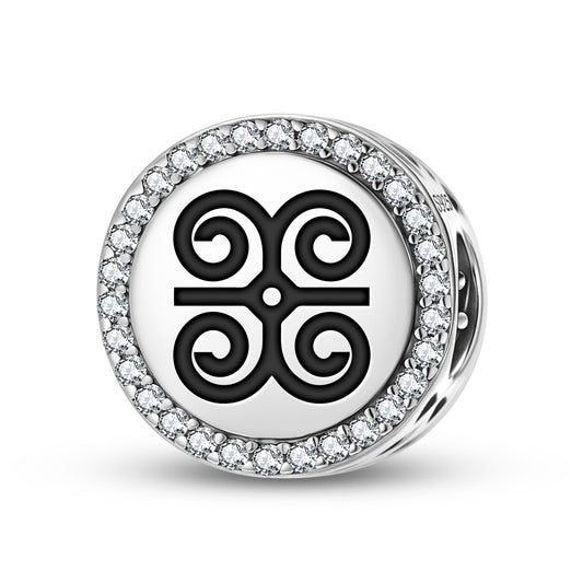 Dwannini Mmen Adinkra Symbols Charm