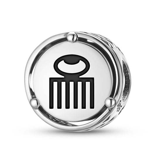 Duafe Adinkra Symbols Charm