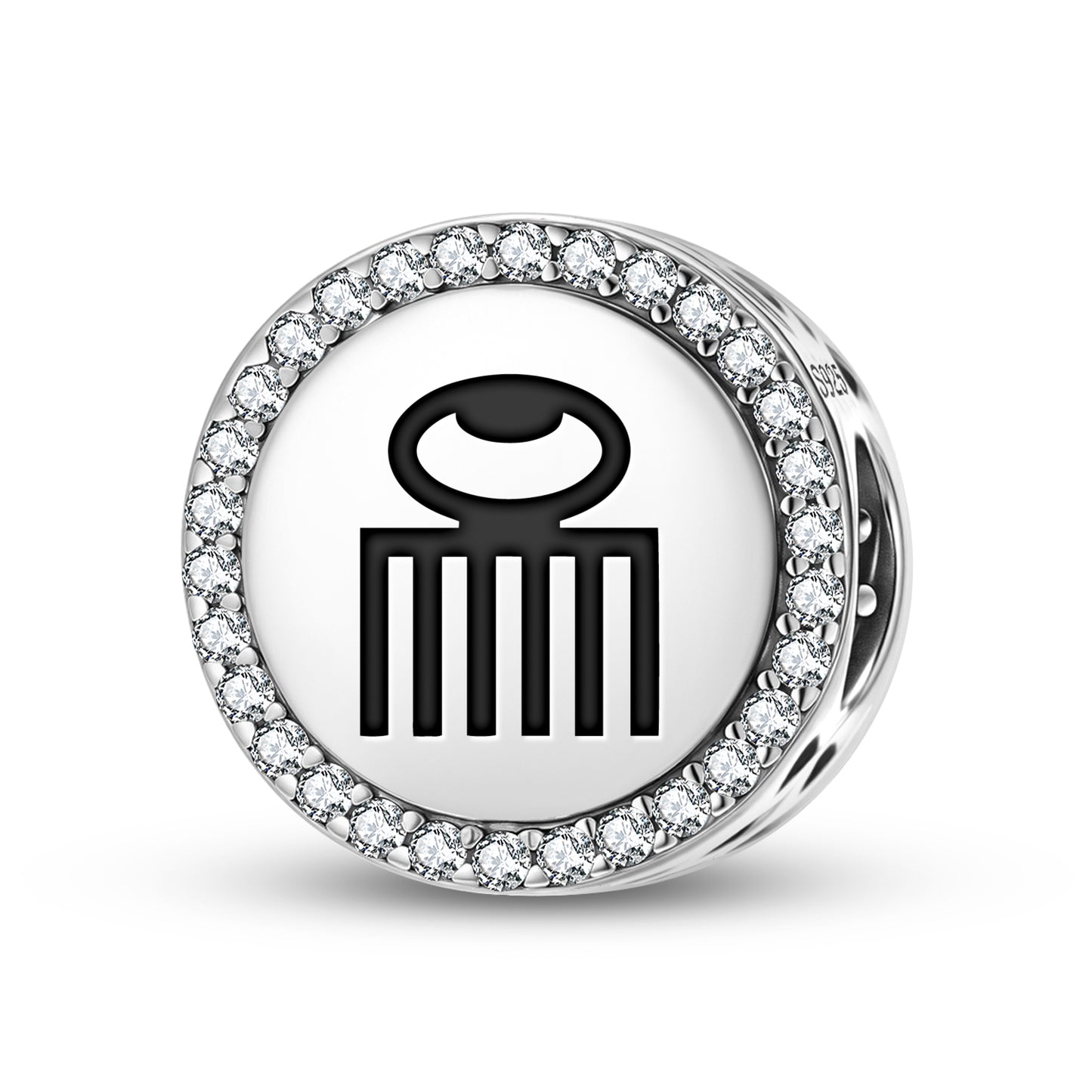 Duafe Adinkra Symbols Charm