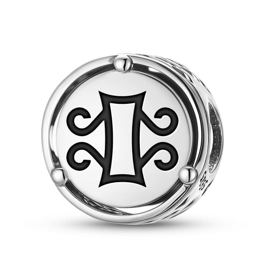 Tamfo Bebre Adinkra Symbols Charm