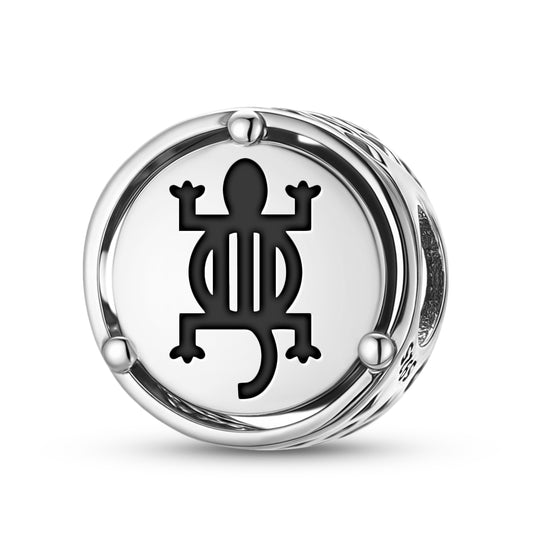 Denkyem Adinkra Symbols Charm