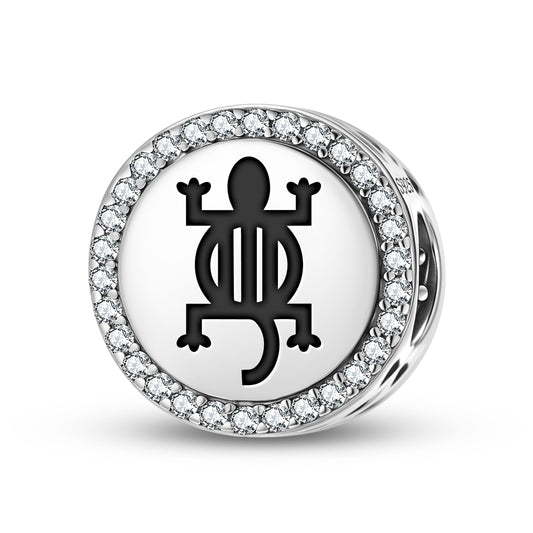 Denkyem Adinkra Symbols Charm