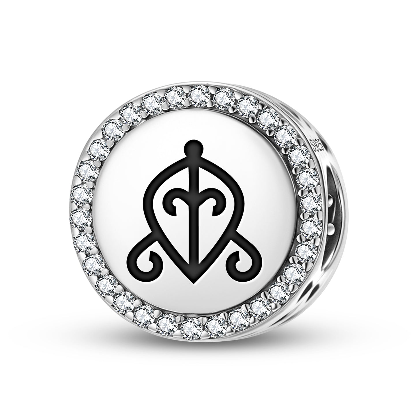 Odo Nyera Fie Kwan Adinkra Symbols Charm