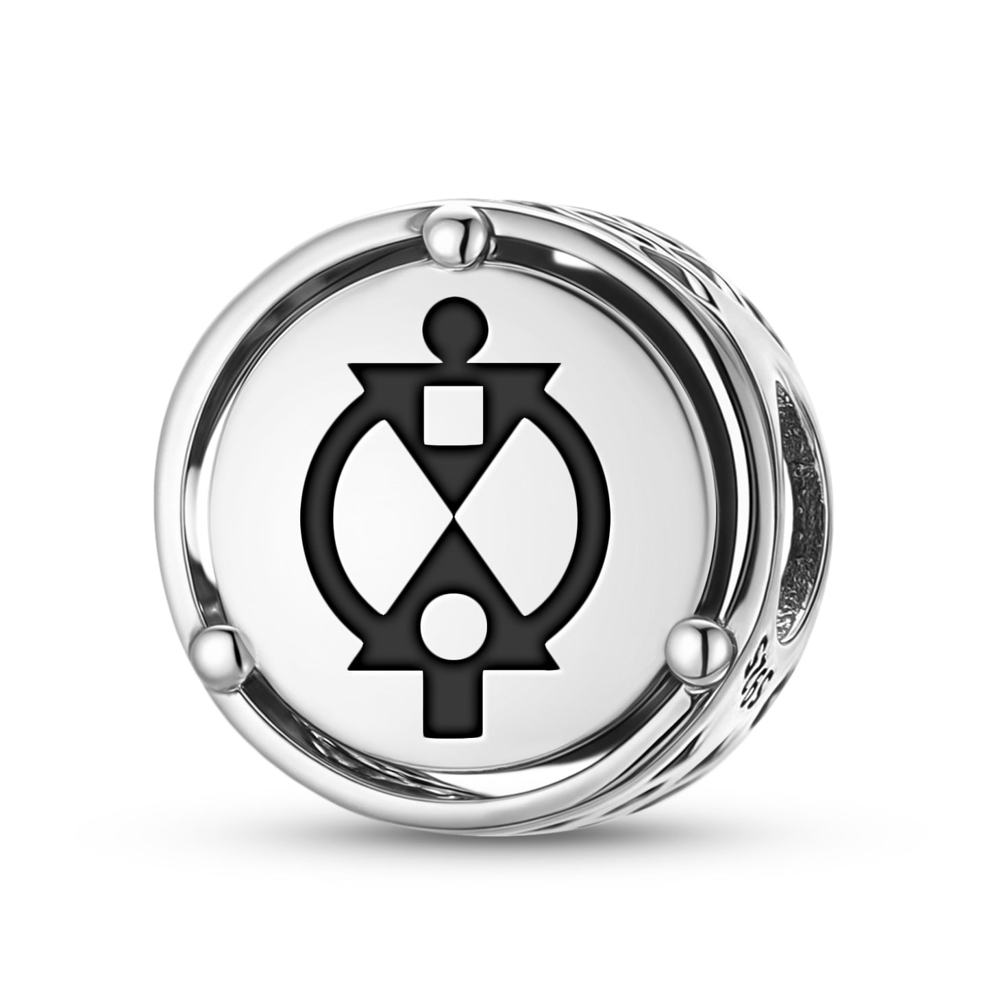BOA ME NA ME MMOA WO Adinkra Symbols Charm