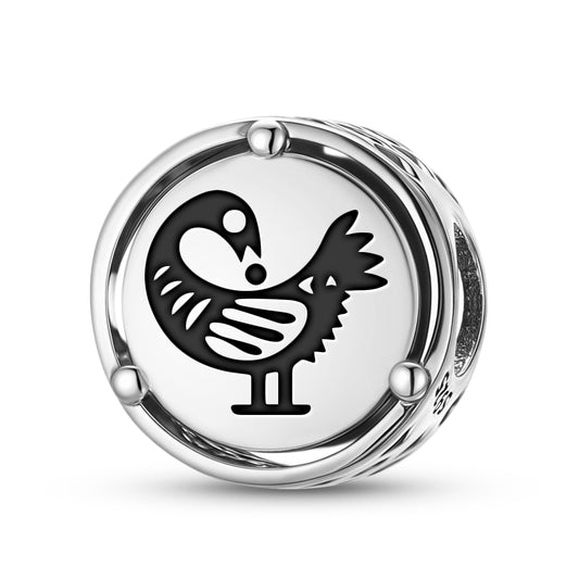 Sankofa Adinkra Symbols Charm