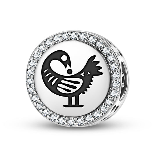 Sankofa Adinkra Symbols Charm
