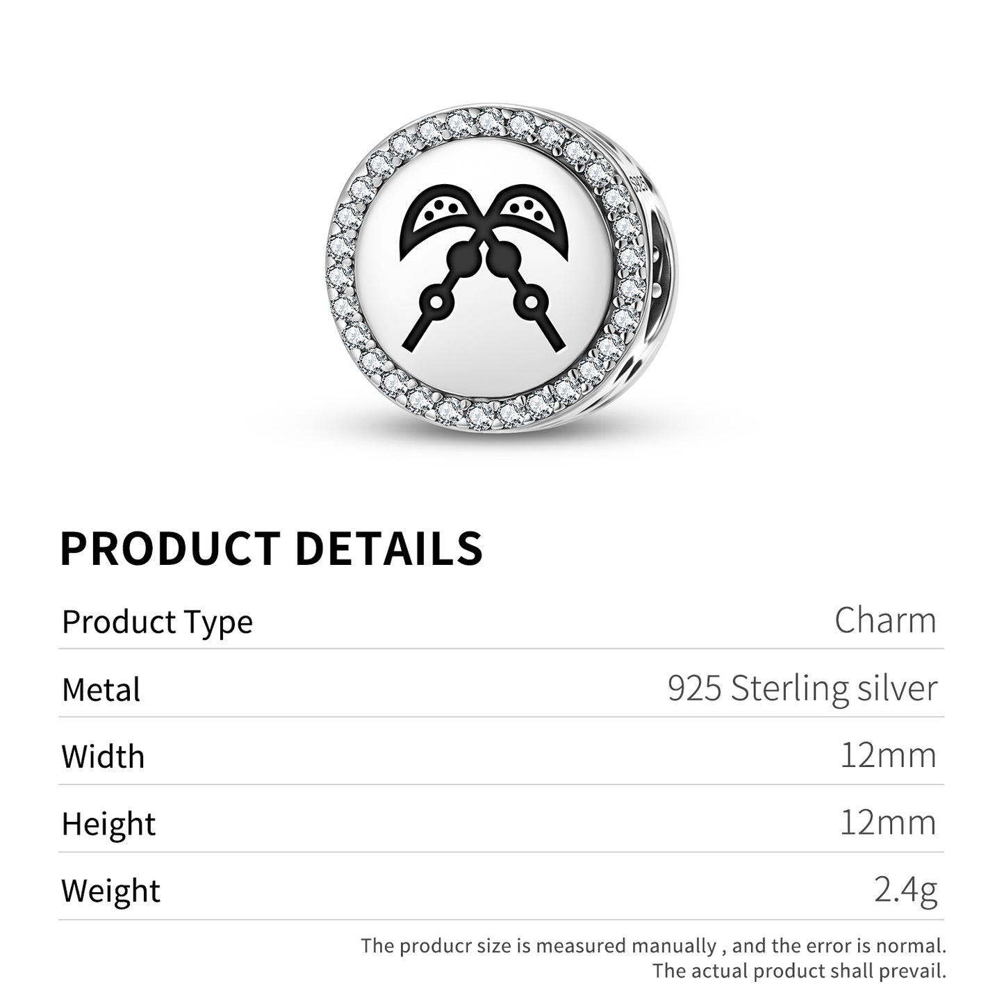 Akofena Adinkra Symbols Charm