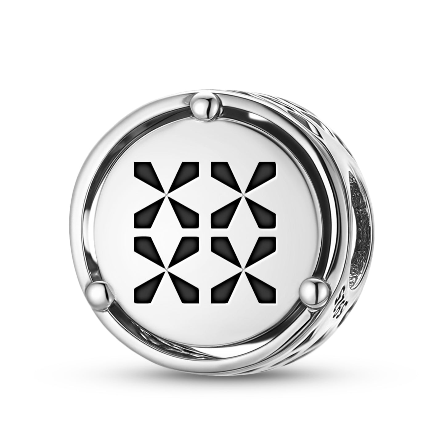 Asaawa Adinkra Symbols Charm