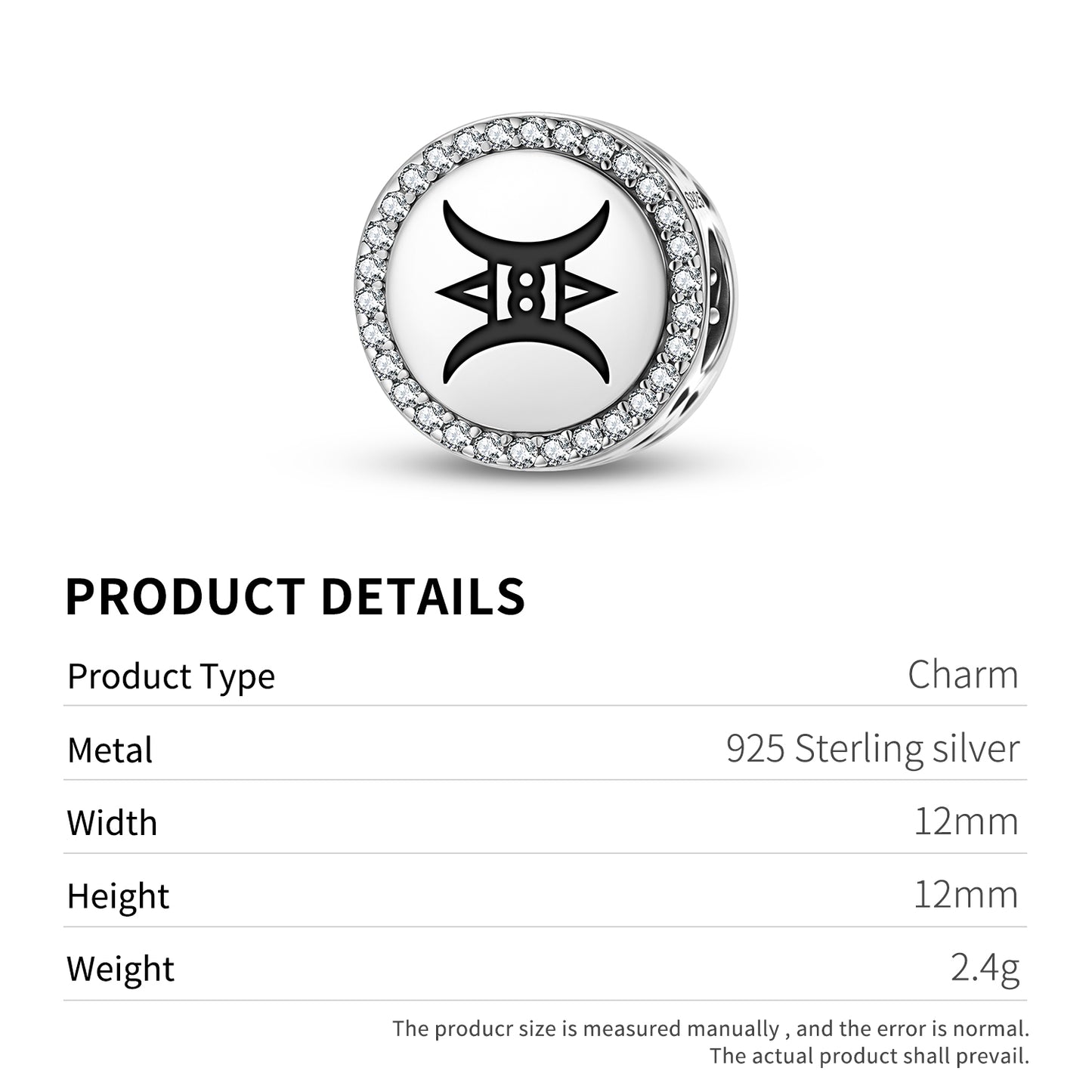 Asetena Pa Adinkra Symbols Charm