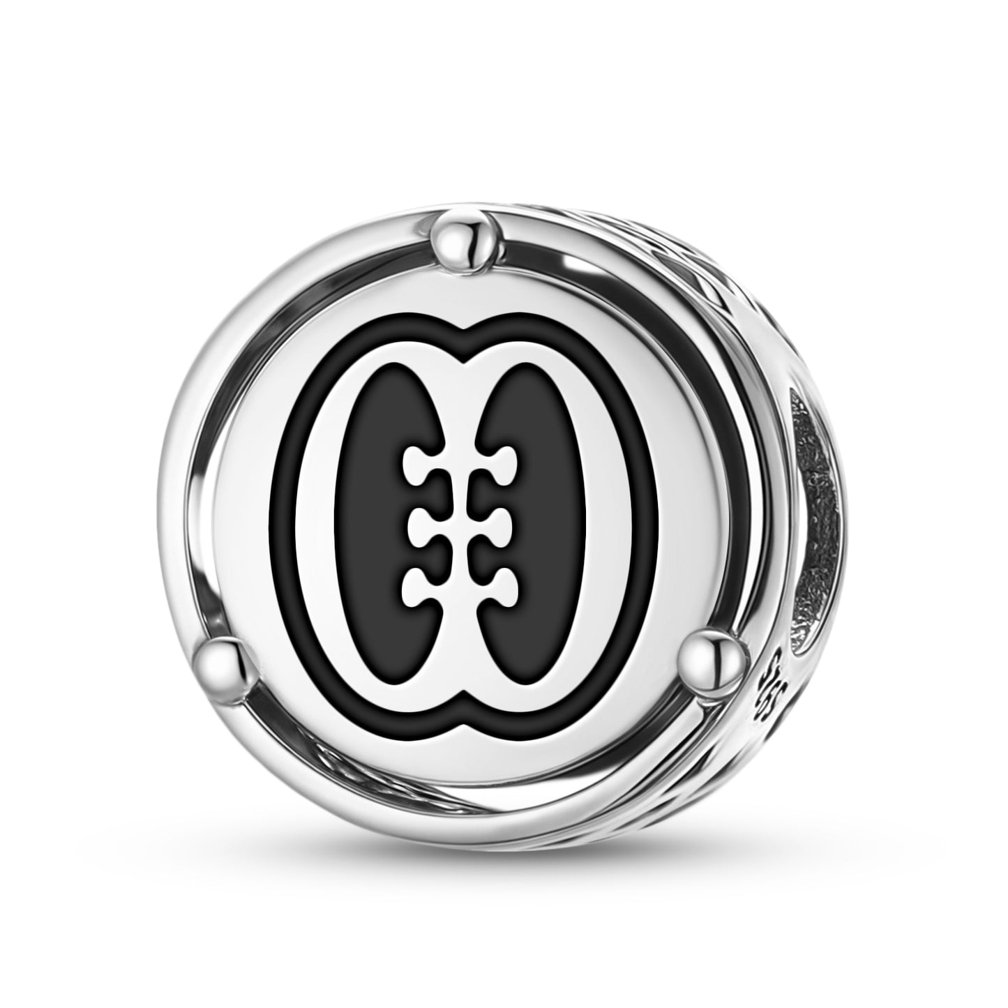 Ese ne Tekrema Adinkra Symbols Charm