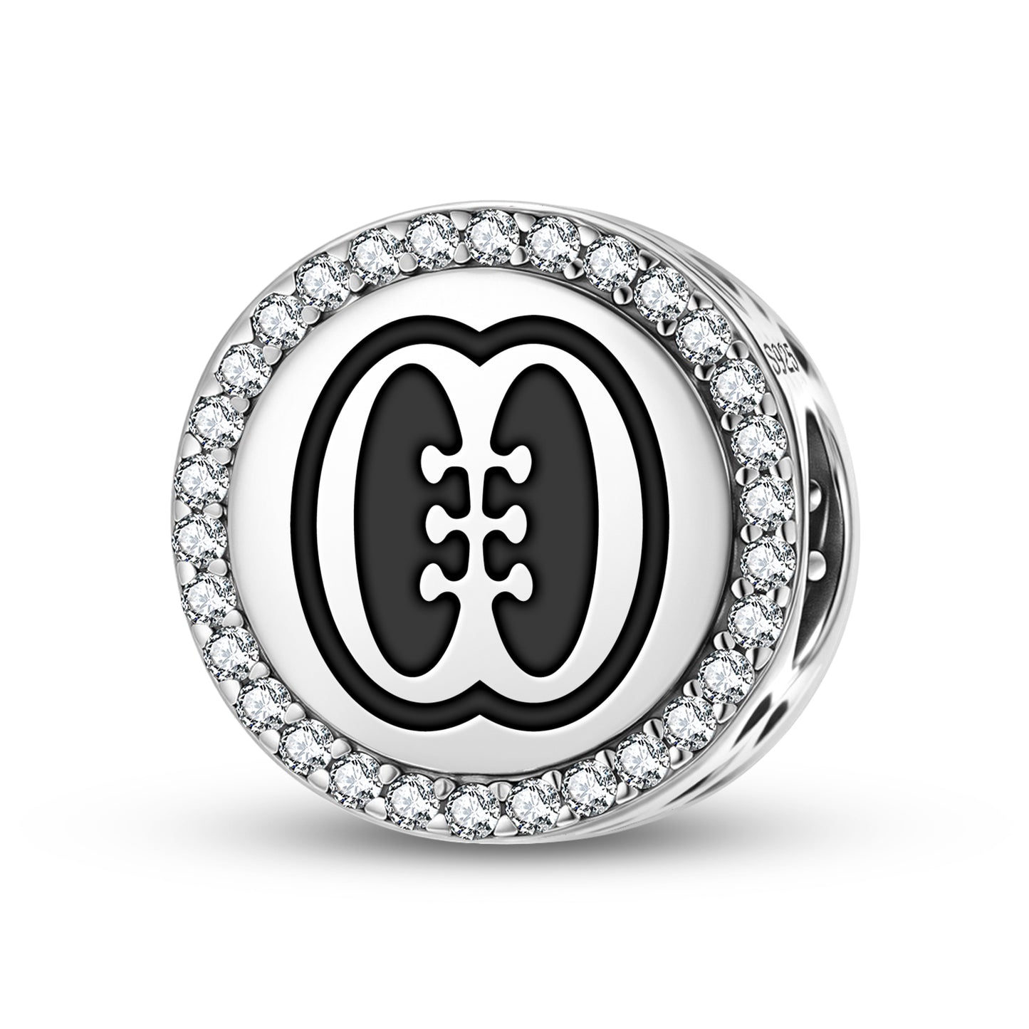 Ese ne Tekrema Adinkra Symbols Charm