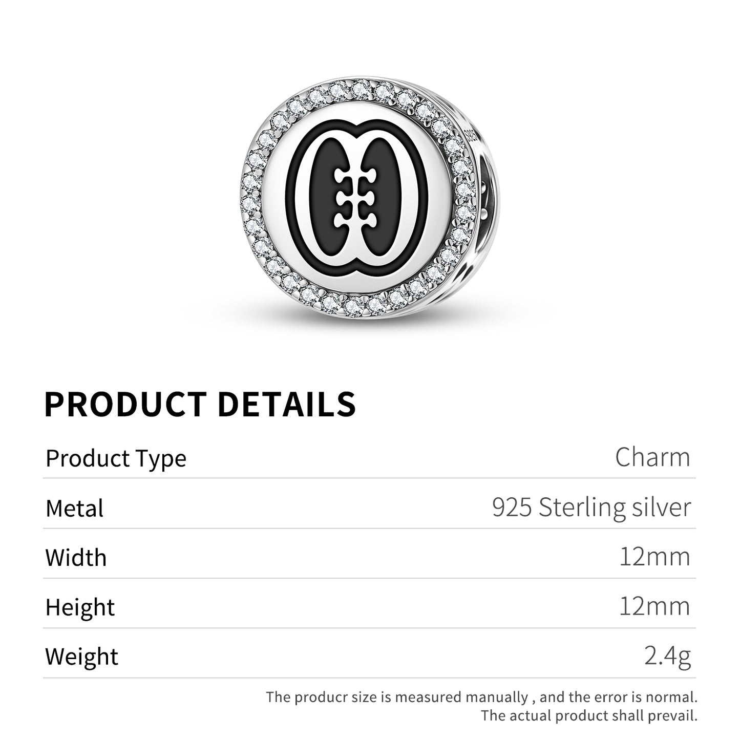 Ese ne Tekrema Adinkra Symbols Charm