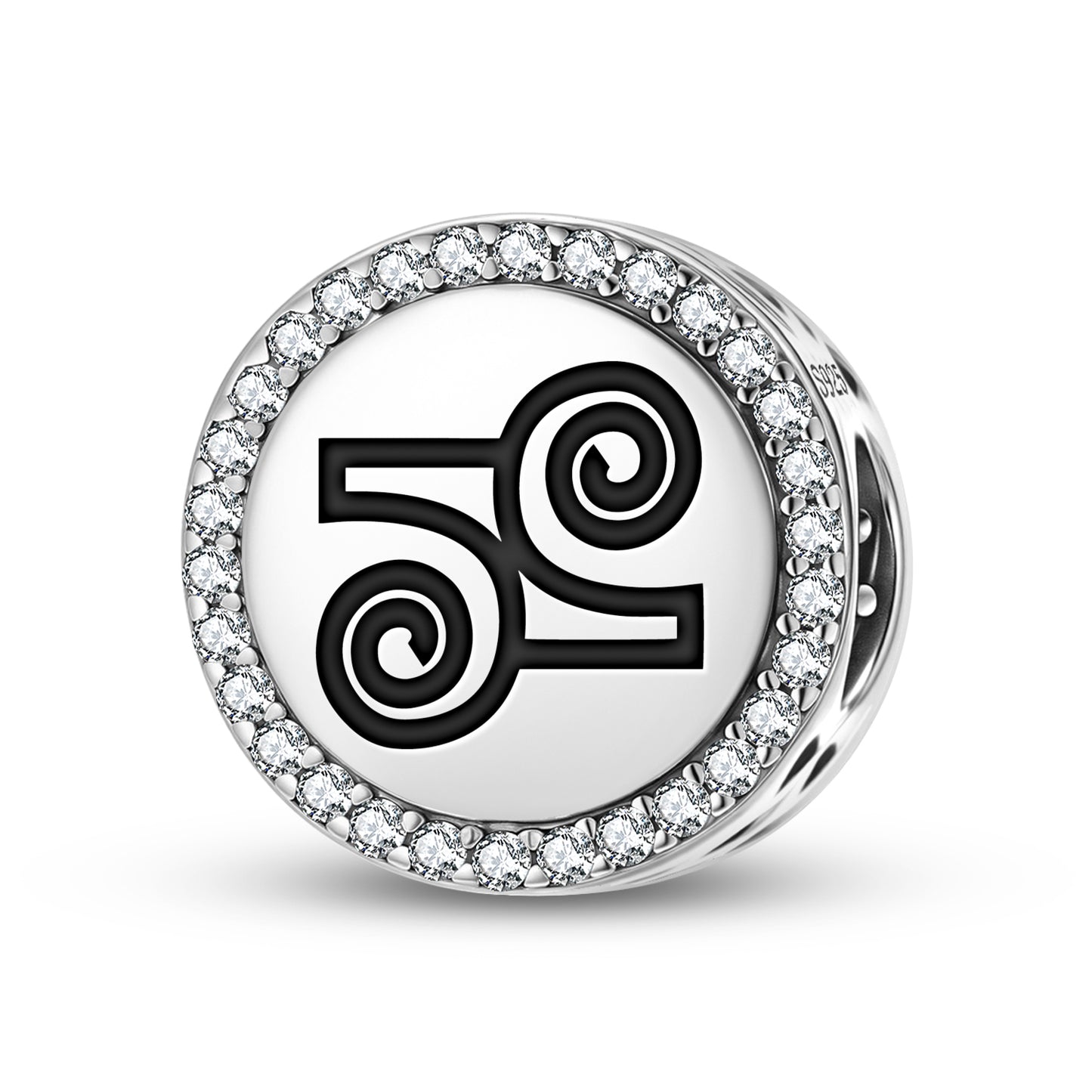 Gyawu Atiko Adinkra Symbols Charm