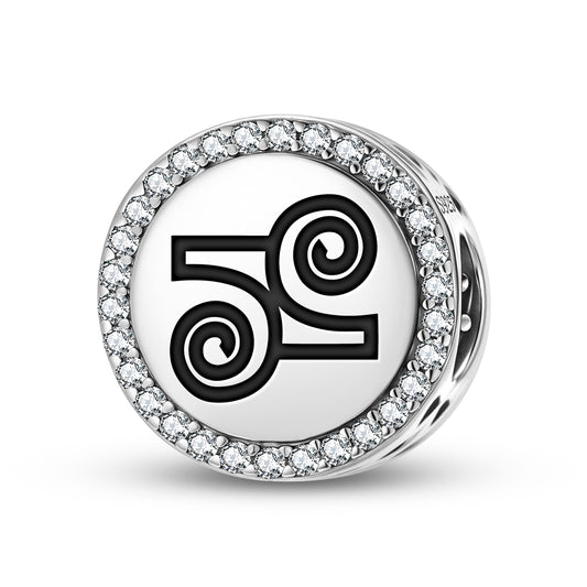 Gyawu Atiko Adinkra Symbols Charm