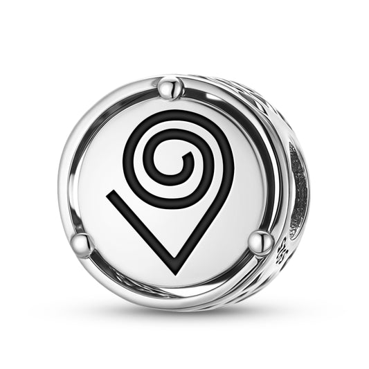 Kokuromotie Adinkra Symbols Charm