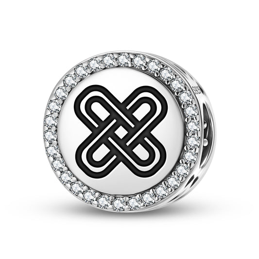 Kramo Bone Adinkra Symbols Charm