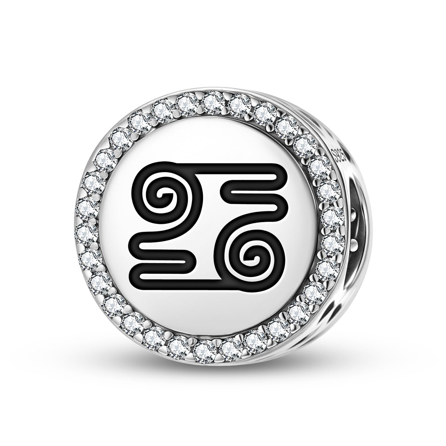 Kwatakye Atiko Adinkra Symbols Charm