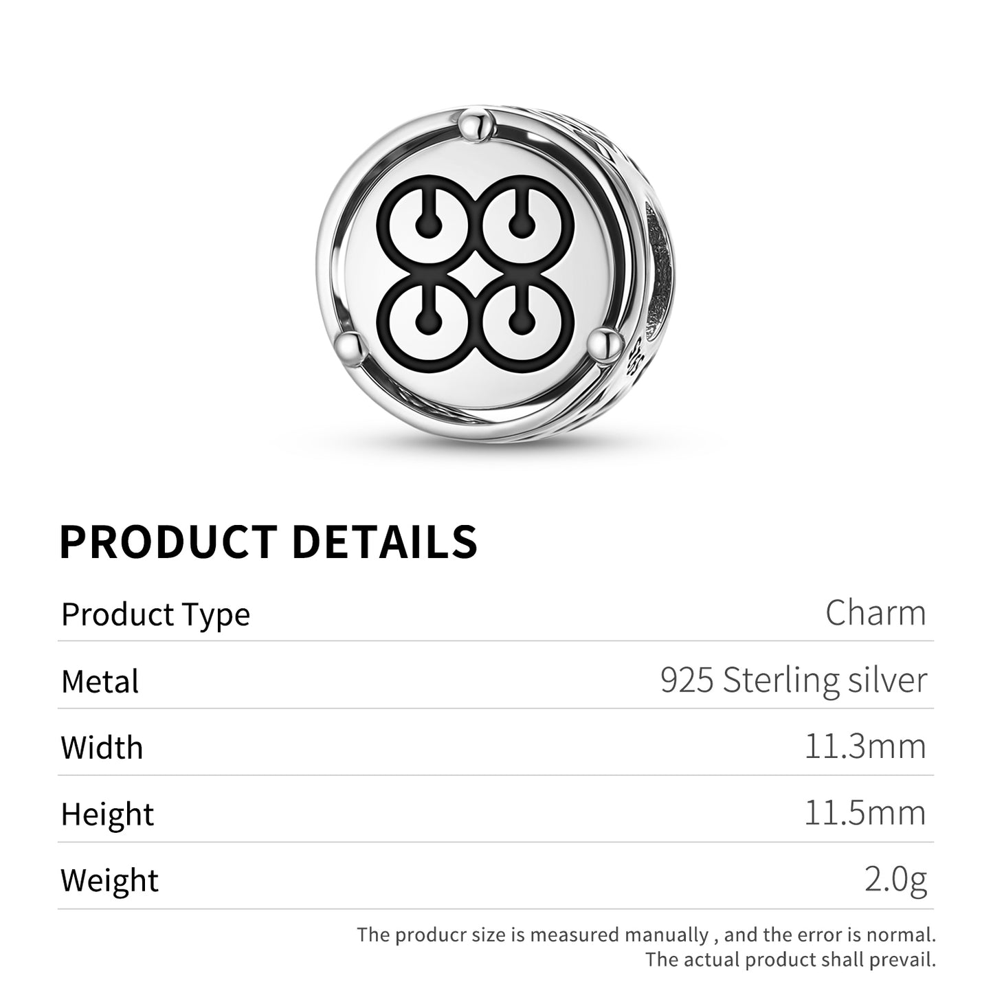 Me Ware Wo Adinkra Symbols Charm